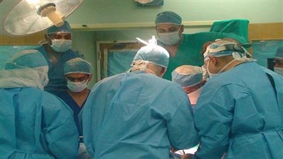 استئصال ورم كبير من بطن سيدة بمستشفى جامعة المنوفية