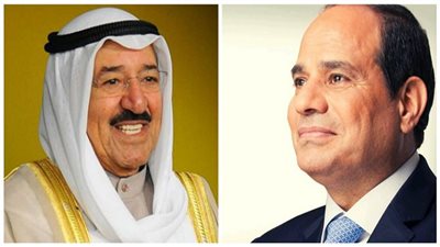 السيسي يبحث هاتفيًا مع أمير الكويت جهود لم الشمل العربي