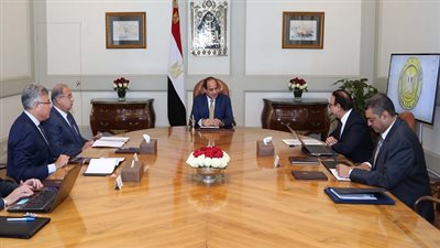 السيسي يجتمع برئيس الوزراء لبحث مشروع قواعد البيانات المتكاملة