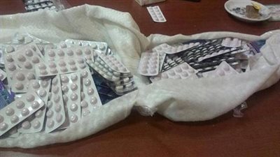 إحباط محاولة تهريب مواد مخدرة داخل 