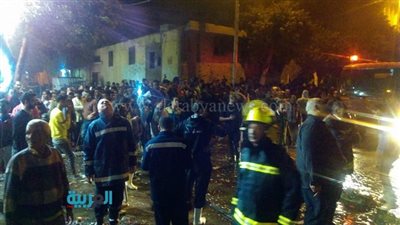 بالصور.. الحماية المدنية تسيطر على حريق الفجالة