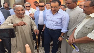 وزير الإسكان يعلن انتهاء محطة صرف صحى رواج البياضية بالأقصر