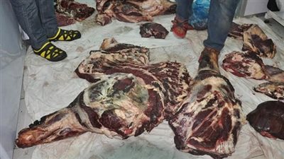ضبط 58 طن لحوم غير صالحة للاستهلاك في الجمهورية خلال شهر