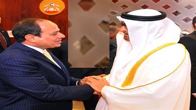 السيسي يصل أبوظبي ويعقد جلسة مباحثات مع محمد بن زايد