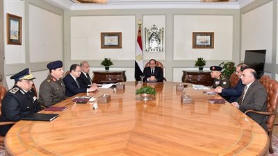 السيسي يعقد اجتماعاً أمنياً مصغراً