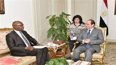 السيسي يستقبل المبعوث الخاص لرئيس السنغال