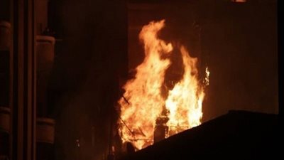 السيطرة على حريق نشب بمكتبة بمنطقة جاردن سيتي