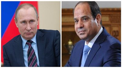 السيسي يجري اتصالًا هاتفيًا بالرئيس الروسي فلاديمير بوتين