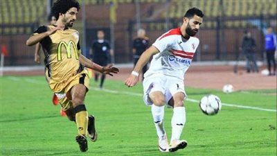 الزمالك يهزم الإنتاج الحربى فى المباراة المؤجلة من الاسبوع الأول
