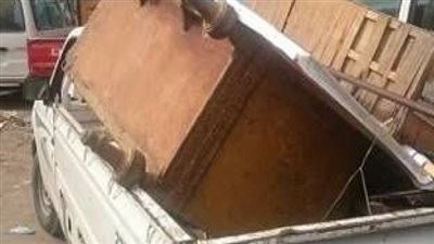 حملة لإزالة الإشغالات بشوارع الزيتون