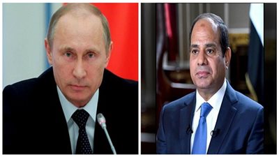 السيسي يبحث مع بوتين استئناف الرحلات الجوية 
