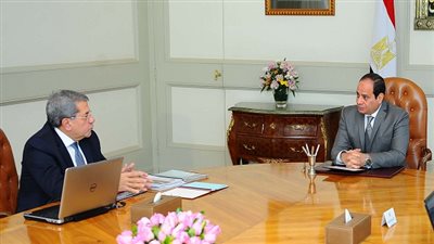 السيسي يعقد اجتماعاً مع وزير المالية.. 