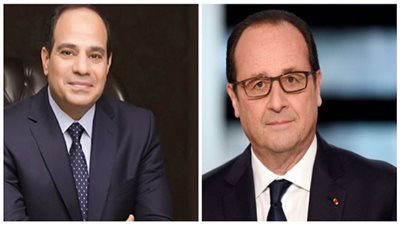السيسي يناقش هاتفيًا العلاقات الثنائية مع الرئيس الفرنسى