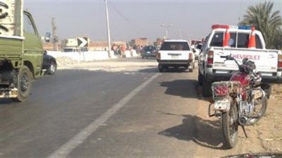 انتظام حركة المرور على طريق 