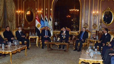 بالفيديو.. الفريق حجازي يلتقى وفد المجلس الرئاسى الليبي