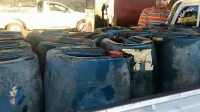 ضبط 9988 لتر مواد بترولية قبل بيعها فى  السوق السوداء بالقاهرة الجديدة