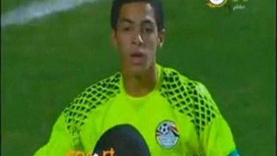 تصعيد مصطفى شوبير لتدريبات الفريق الأول بالأهلى