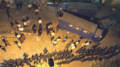 الدفع بتعزيزات أمنية للسيطرة على اشتباكات كفر عصام بطنطا