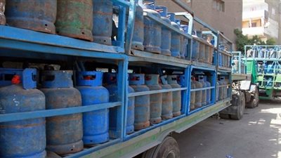 مصادرة 640 أسطوانة بوتاجاز مدعمة خلال حملة تموينية في الغربية