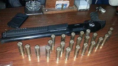 ضبط 230 طلقة خرطوش بحوزة صاحب محل كماليات سيارات بالمنوفية