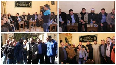 حاتم باشات يشارك في افتتاح مسجد النور