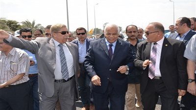 وزير النقل يتابع اعمال تنفيذ تطوير وازدواج طريق القصاصين/ الصالحية /القنطرة