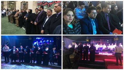 أحمد على يشارك في احتفال كنيسة العذراء بمناسبة مرور 30 عاما على تأسيسها 