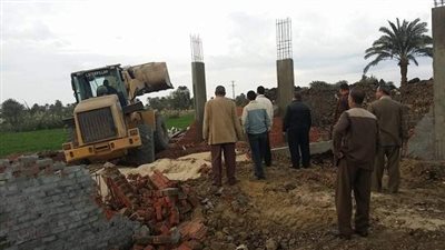 المنيا تزيل التعديات على 168 فدانا وتسلمها للجنة أراضي الدولة