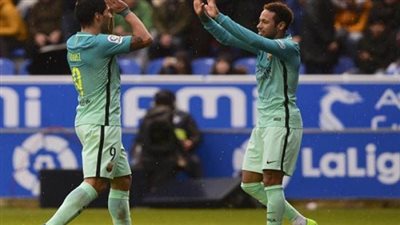 بالفيديو.. برشلونة يكتسح ألافيس بسداسية ويتصدر الليجا مؤقتًا