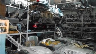 ضبط 2270 قطعة غيار سيارات مجهولة المصدر بالازبكية