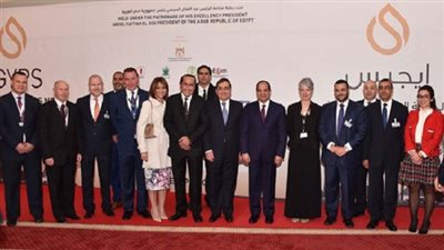 مغادرة وزراء ووفود عربية بعد مشاركتهم بمعرض إيجيبس 2017