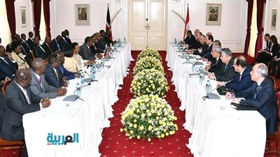 يوم رئاسي جديد.. الشعب الكيني سعيد بزيارة الرئيس.. 