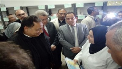 وزير الصحة يصدر قرارا باستقبال حالات الحوادث يوميا بمستشفى الأحرار التعليمى