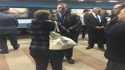 وزير النقل في زيارة مفاجئة مساء اليوم لمحطة مترو السادات