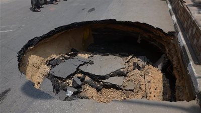 رعب في مدرسة بالغربية بعد هبوط أرضي مفاجئ