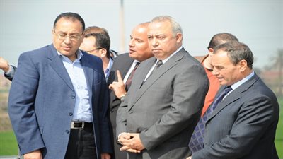 وزير الإسكان ومحافظ الشرقية يتفقدان توسعات محطة مياه ههيا 