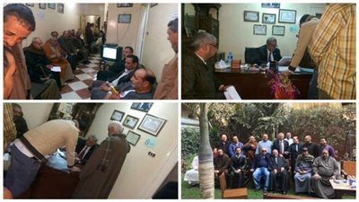 سلامة الجوهري يلتقي أهالي زفتى ويعرض مشاكلهم على محافظ الغربية