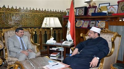 وزير الأوقاف يستقبل مدير بيت الزكاة الكويتي بالقاهرة