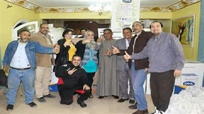 حزب المؤتمر بالجيزة ينظم اكبر معرض لتوفير السلع والملابس للمواطنين بالمجان 