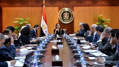 د.سحر نصر تعقد ورشة عمل مع بعثة البنك الدولي