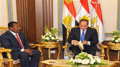 السيسي يلتقي وزير الدولة السوداني 