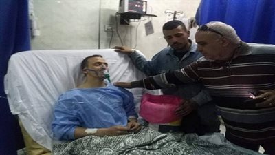 رئيس حي شمال الجيزة يتابع صحة العمال المصابين في حادث الاختناق