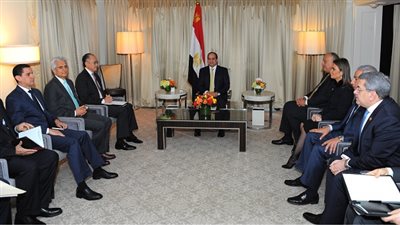 في اليوم الاول من زيارته لواشنطن.. السيسي باستقبال رئيس البنك الدولي