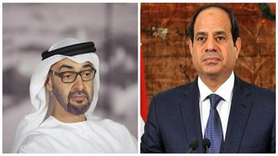 السيسي يتلقى اتصالاً هاتفياً من ولى عهد أبو ظبى 