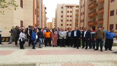 وفد من البنك الدولى يزور مشروع الإسكان الاجتماعى بمدينة بدر