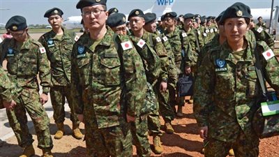 القوات اليابانية تبدأ الانسحاب من جنوب السودان