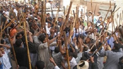 ضبط 6 أشخاص أثناء مشاجره بالشوم لخلافهم على قطعة أرض بقنا