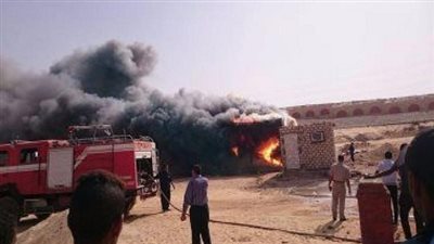 الصحة: إصابة 15 شخصا في حريق بمصنع للأدوات المنزلية بالغربية
