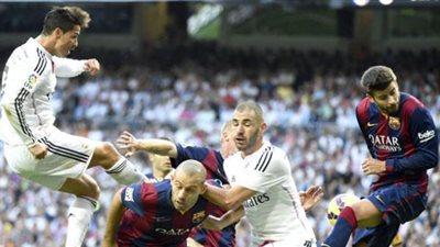 برشلونة يفوز بثلاثية على ريـال مدريد