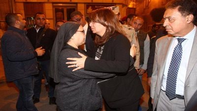غادة والى: صرف مليون و320 ألف جنيه لـ 33 مصاب في حادث الكنيستين